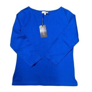 Kettlewell Blue Cotton Long Sleeve Shirt NEW